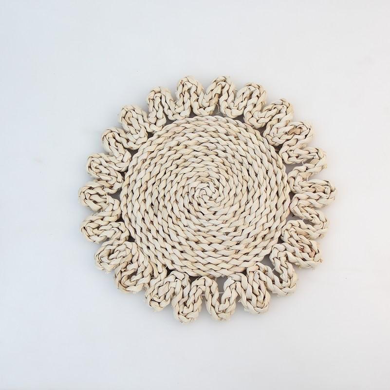 Decoraciones de pared de paja para el hogar, estilo étnico, estilo marroquí, tapices de pared, estilo natural hecho a mano