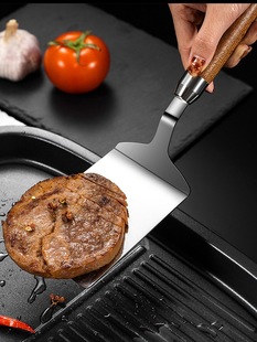 Stainless Steel Pizza Shovel Pancake Fruit Tool Cooking Steak Teppanyaki Flat Shovel Fried Egg Flapjack Shovel Pizza Shovel