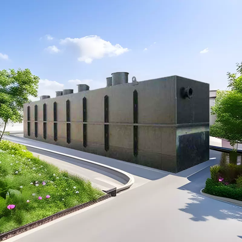 西安污水处理设备厂家 一体化地埋式生活污水处理设备 MBR废水