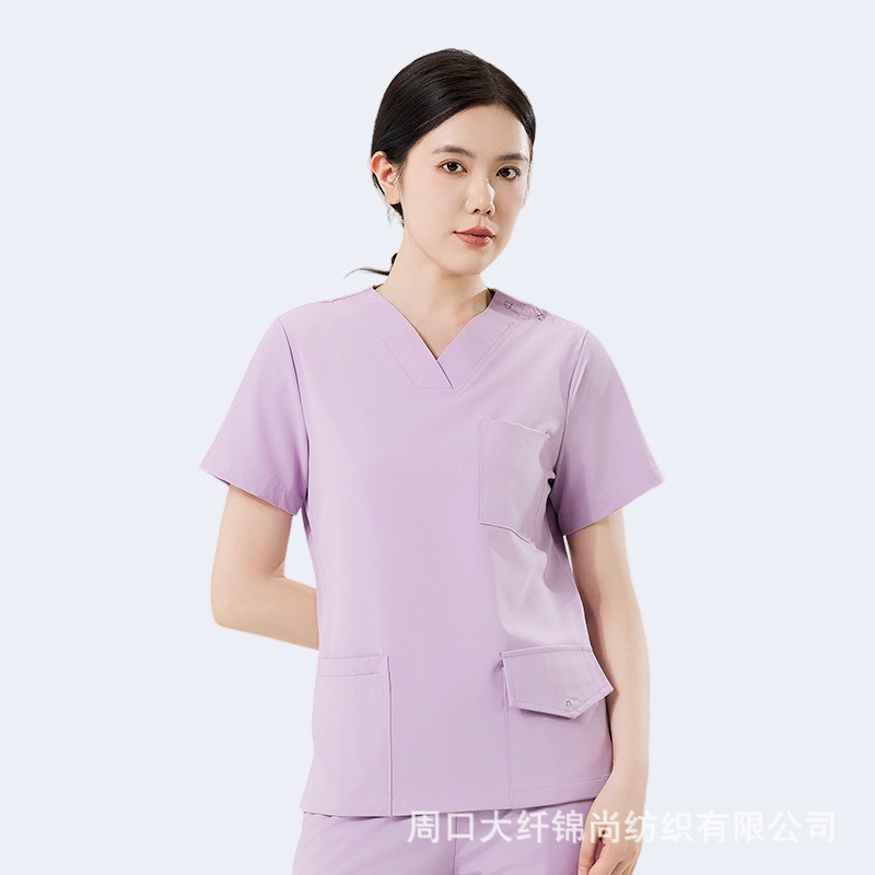 手洗いブラシ手服口腔医師弾力速乾薄半袖男女夏スーツブラシ手服病院|undefined