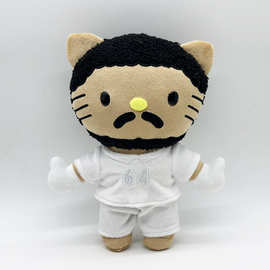 跨境新款 bad bunny & gaga kt artist plush 超级碗坏兔子玩偶