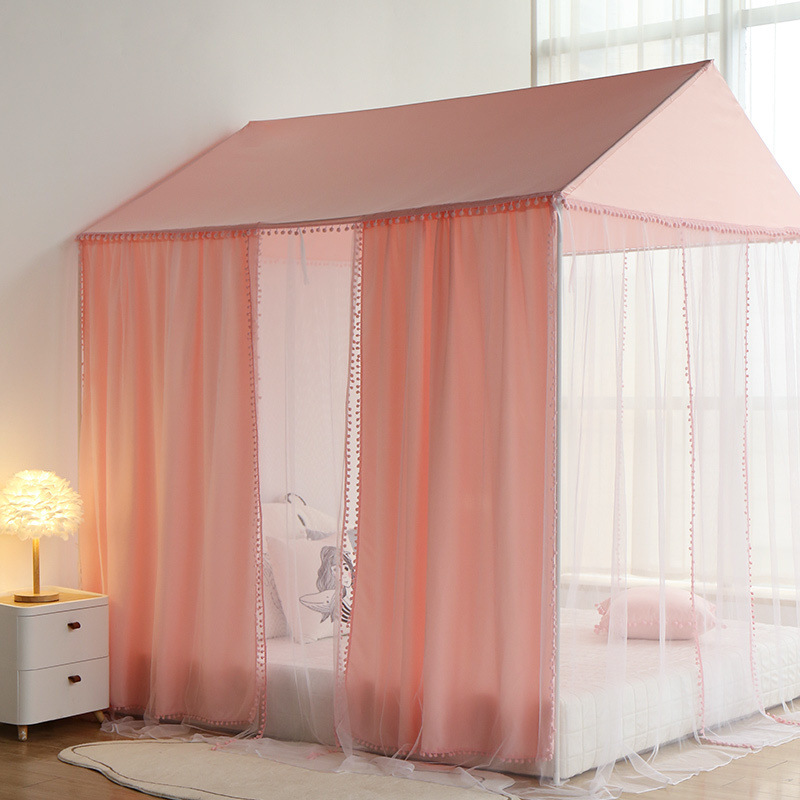 New Household Bedroom Floor-Standing Mosquito Net Children's Bed Princess Mosquito Net Boys Room Tent Bed Curtain Mosquito Net 2025 New