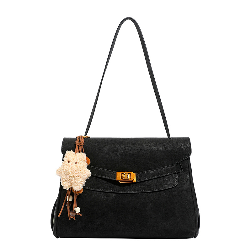 Retro esmaltado sensación diaria brazaleta para mujeres 2026 primavera nueva mujer esmaltado de lujo ligero hombro mochila