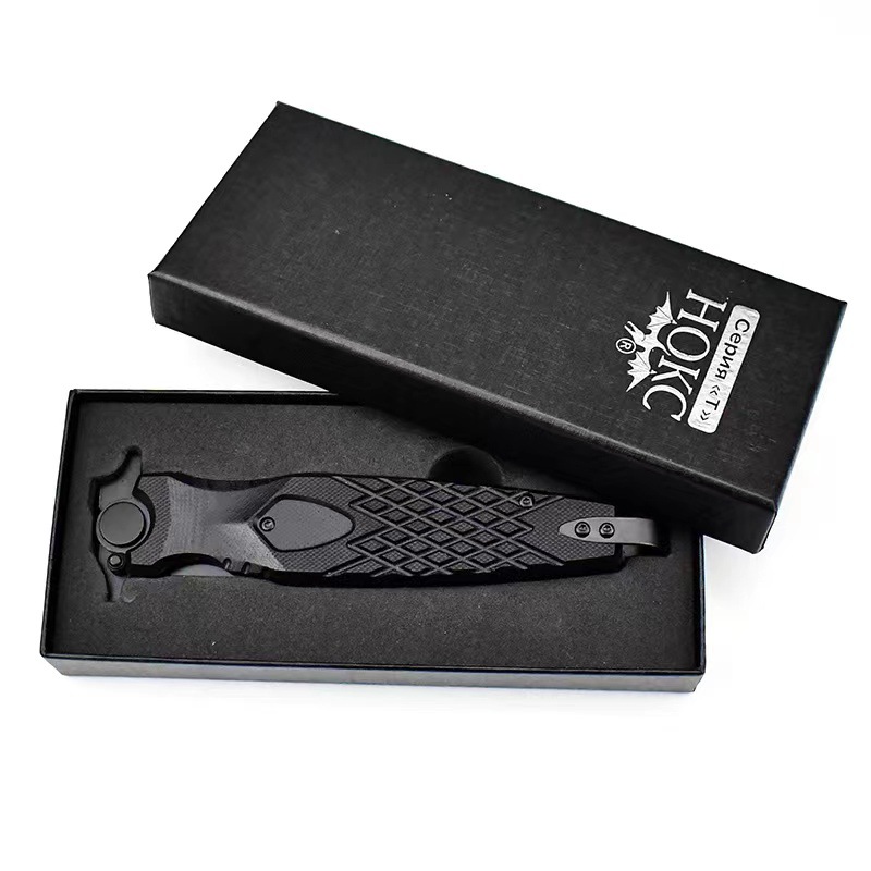 俄罗斯HOKC户外折叠刀野外防身折刀随身便携口袋刀具高硬度小折刀