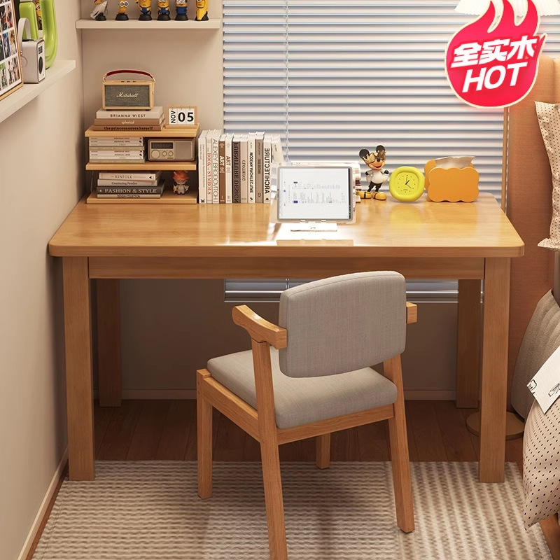 Solid Wood Desk for Home Use with Drawers, Student Study Desk, Study Room Writing Desk, Bedroom Computer Desk, Office Desk, Work Desk Solid Wood Desk for Home Use with Drawers, Student Study Desk, Study Room Writing Desk, Bedroom Computer Desk, Office Desk, Work Desk