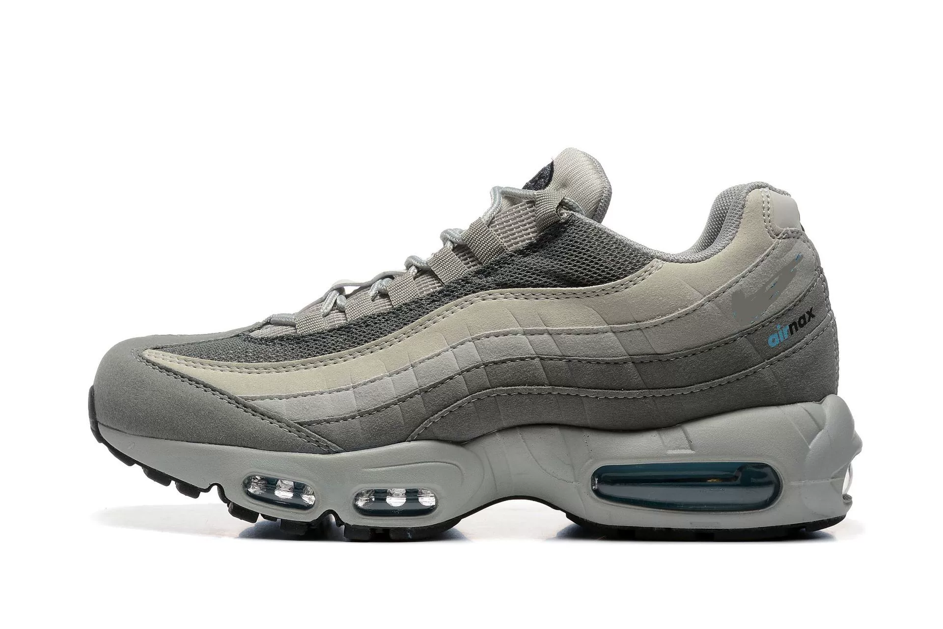 Подлинные мужские кроссовки Nike official AJ низкого верха AIR MAX 95 ретро с воздухоподушкой, проходимость, дышащие кроссовки для спорта и бега