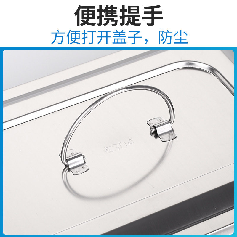 医療治療トレイステンレス鋼体温計浸漬医療機器消毒ボックス歯科鍼針カバー付き正方形プレート|undefined
