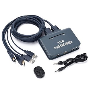 TXRԴ�^���Skvm�ГQ��2�M1������һ�w�Cusb hdmi kvm�ГQ��4K���I
