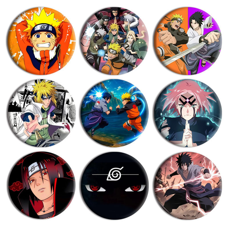 Naruto Sasuke Naruto Uchiha Baji Badge Fan Baji Anime Brooch Badge Naruto Sasuke Naruto Uchiha Baji Badge Fan Baji Anime Brooch Badge