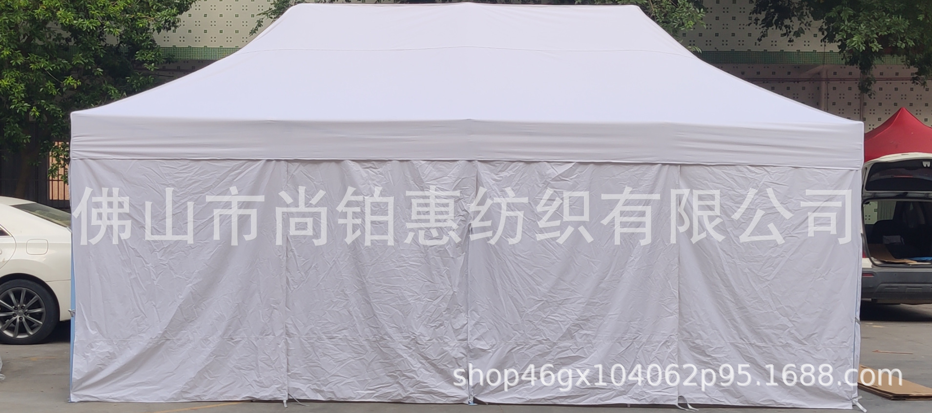 3*3  3*6户外广告折叠庭院帐篷 四角摆摊活动遮阳伞 亚马逊欧美婚