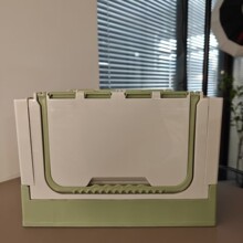 20升提篮可改色春节礼品收纳箱手提折叠箱户外露营箱后备箱整理箱