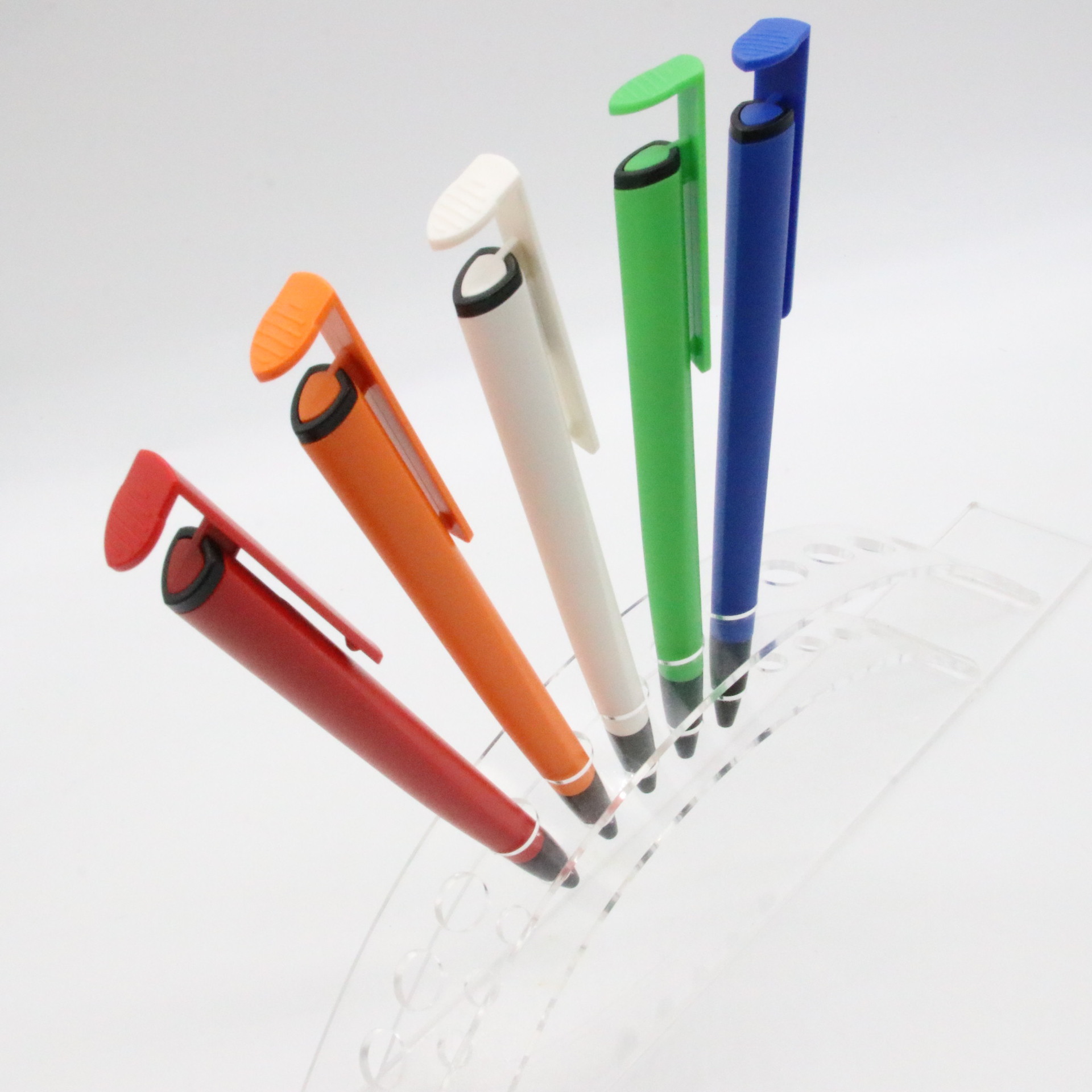 En línea popular creativo teléfono móvil titular pluma irregular bolígrafo de plástico nuevo papelería cuaderno especial pluma