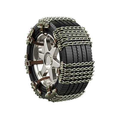 with four iron bars, Tire snow chain