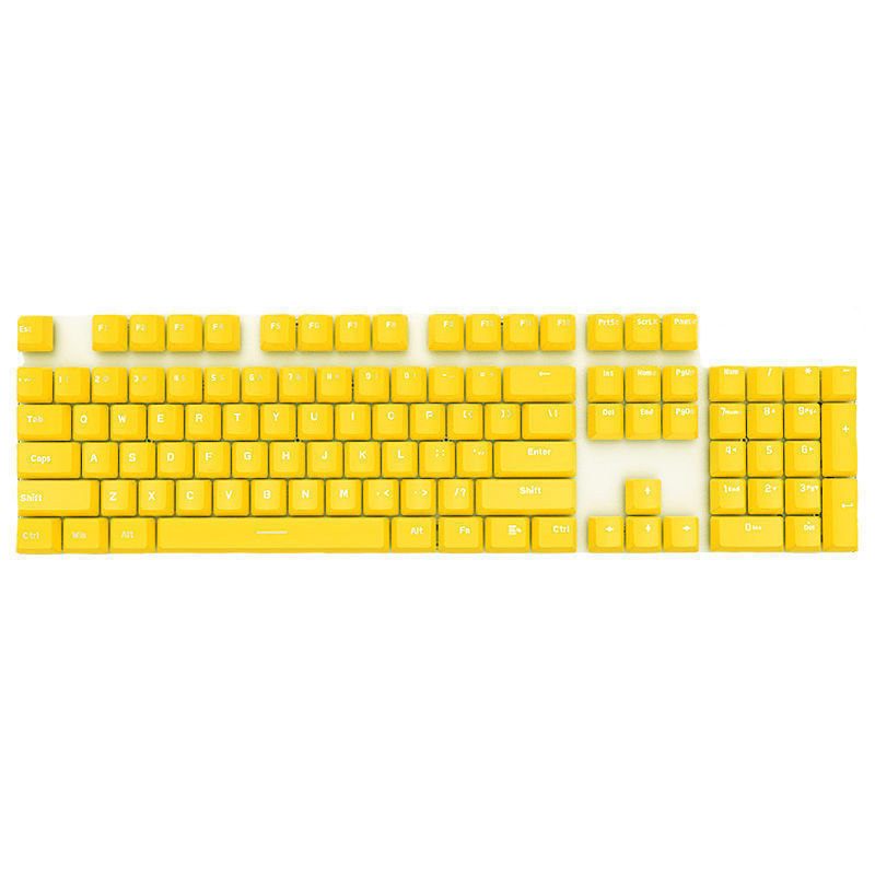 メカニカルキーボード ABS キーキャップ 61/87/104/108 キーユニバーサルキャラクター半透明ダブルカラーパーソナライズされたキー|undefined