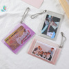 Summer brand card holder PVC, travel card case, Korean style