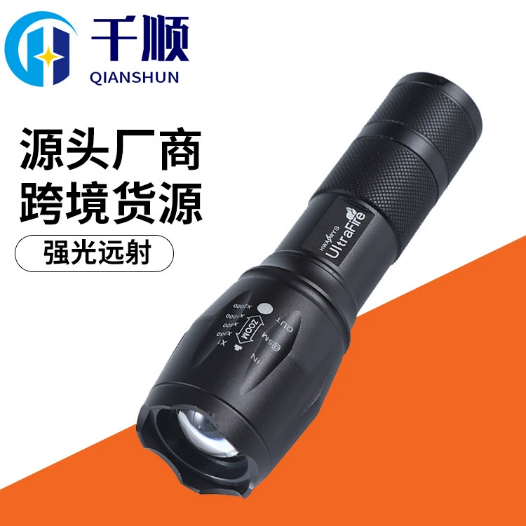 R5-T6 зарядный фонарик зум USB Прямая зарядка Телескопический фонарик оптом