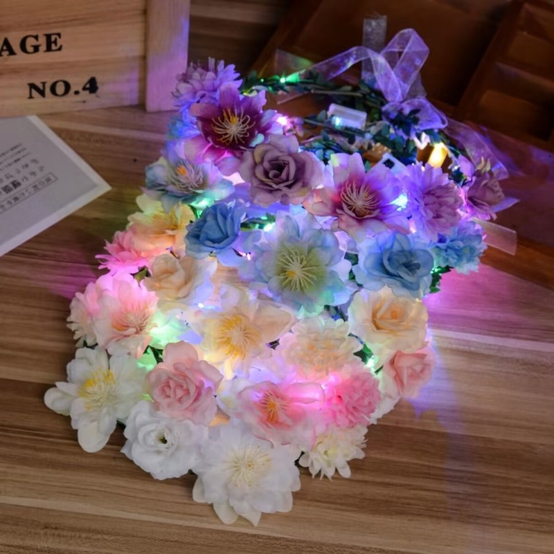 New luminous Mori Garland ball catwalk show branches deer festival scenic spot accessories night market square push wholesale