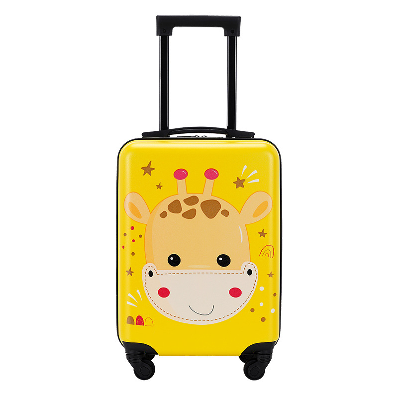 18-pulgadas equipaje caja de la carretilla de los niños al por mayor regalo caso de dibujos animados maleta universal rueda de embarque caso mochila