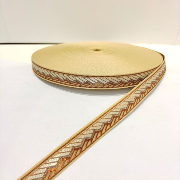 1.5cm twill ethnic style jacquard webbing classic ethnic style…