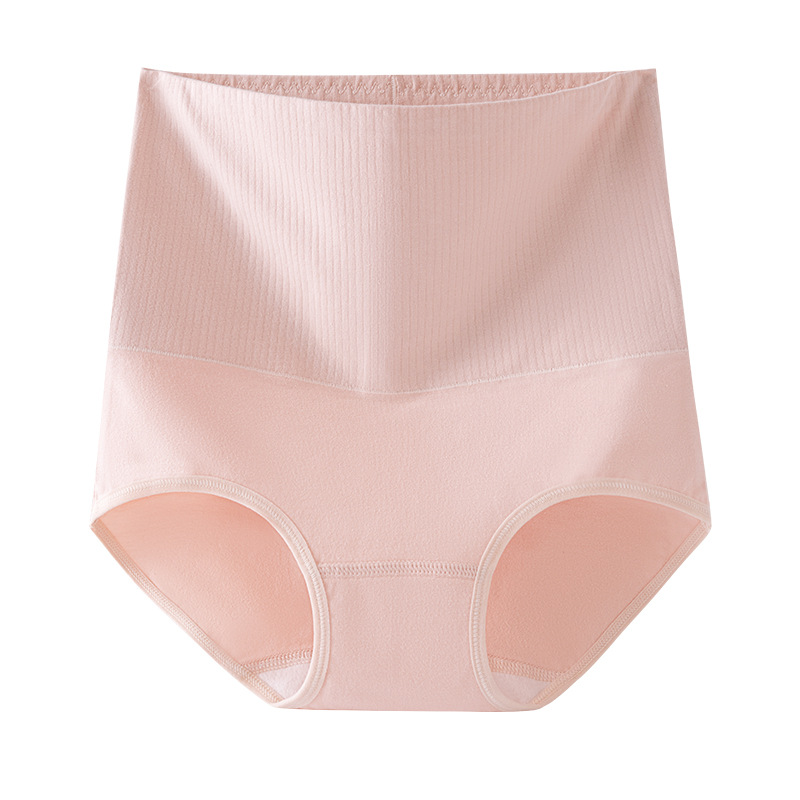 Ropa interior de cintura alta para mujer algodón puro antibacteriano 2023 nuevo estilo posparto barriga pequeña ropa interior para mujer