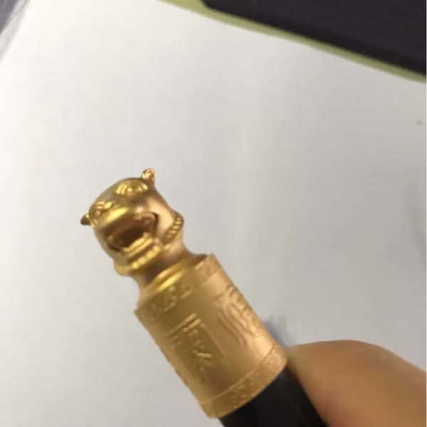 12 Zodiac Five Blessings Rotating Wheel Personalized DIY Gel Pen Wooden Pen DIY Gel Pen Fixed Value Copper Accessories Brush Accessories