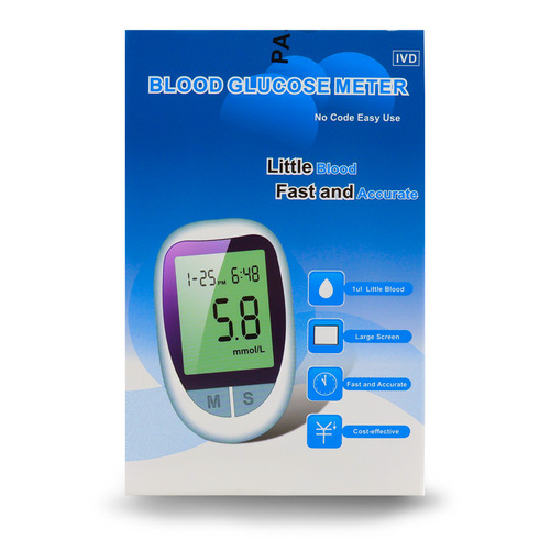 Blood Glucose Meter Home Blood Glucose Tester Medical Glucose Machine Tester Automatic Foreign Trade