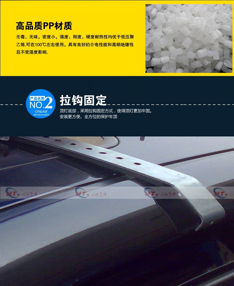 Taxi roof light, advertising sign light, taxi canopy light, magnet-mounted taxi light, LED high-brightness roof light