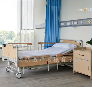 疗养院养老高端护理手动电动推床升降起背起腿治疗用床