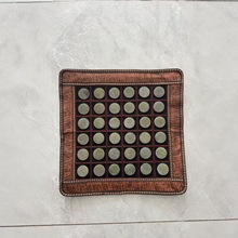 玉石座垫网面红外加热椅垫沙发垫护腰理疗玉石枕