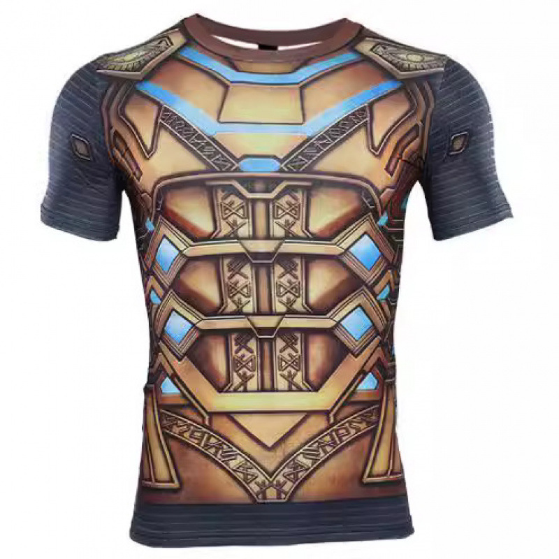 European and American Spider-Man T-Shirt Bodysuit, Hero Expedition Clothing, Avengers 4 Marvel Bodysuit, Fitness Short-Sleeve European and American Spider-Man T-Shirt Bodysuit, Hero Expedition Clothing, Avengers 4 Marvel Bodysuit, Fitness Short-Sleeve