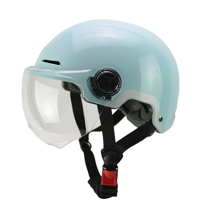Vehicle Helmet Wholesale High-Density Eps | Motosiklet kaskı (dəbilqə) - light-blue-l