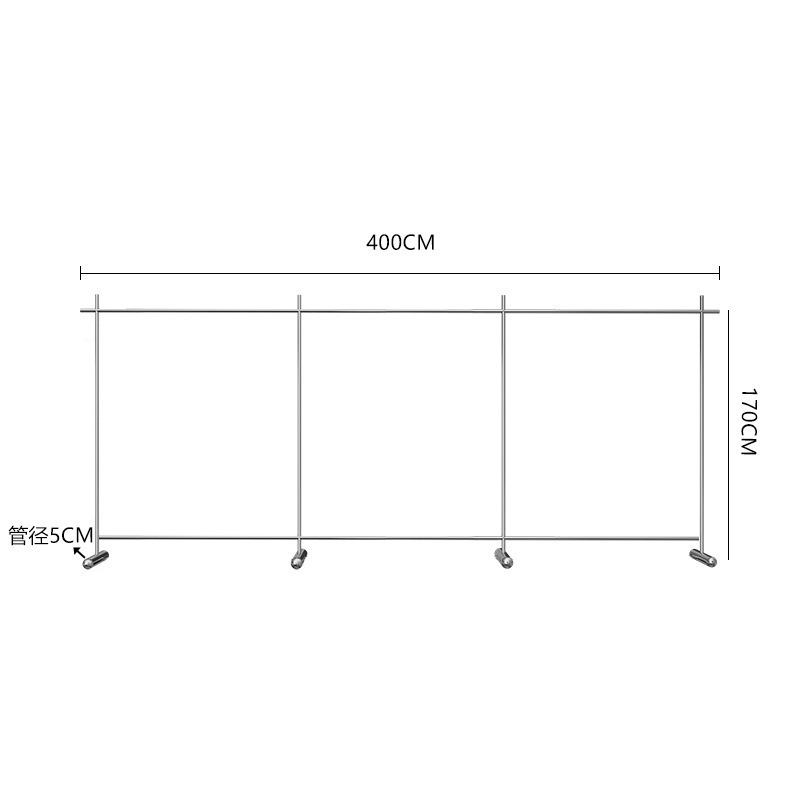 두꺼운 스테인레스 스틸 긴 400*170 높은