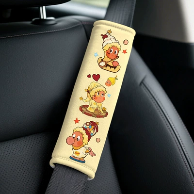 Seat belt shoulder pad Shoulder Pads, Car-Mounted Cartoon - star-people