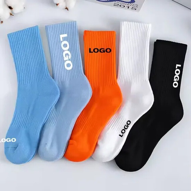 Socks - Socks Yoga Pilates Grip Socks High Quality Crew Designer Cotton Women Men Sports