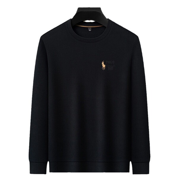 Fleece solid color sweatshirt