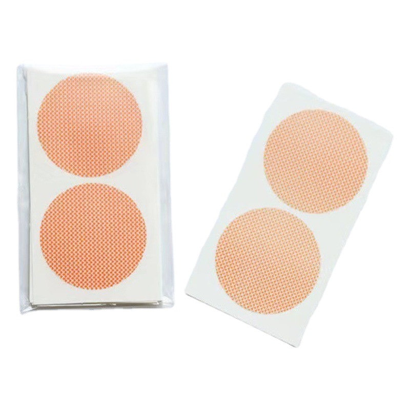 Pegatinas de mama de los hombres especial anti-Bump invisibles desechables pegatinas de mama corriendo anti-fricción maratón deportes pezón pegatinas