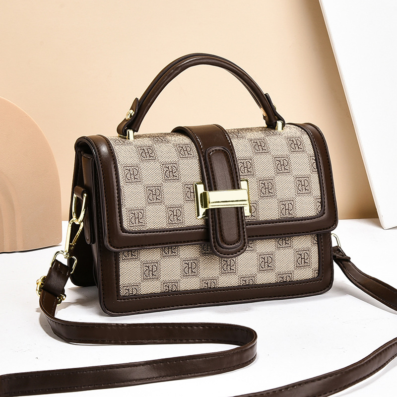 Borsa a tracolla singola versatile quadrata piccola da donna, di alta qualità, 2025, nuova moda, alla moda, transfrontaliera_voghion.com