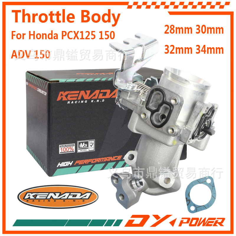Throttle Body Motorcycle Throttle Body 28/30/32/34mm for Pcx125 150 Adv150