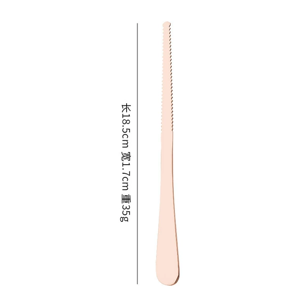 Rose gold grapefruit knife [single pack]