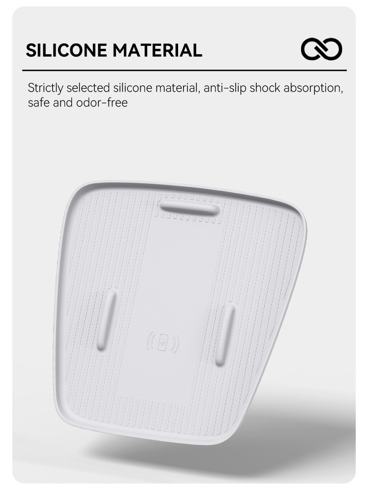 Suitable for 2024-2026 Geely Xingyue EX2 wireless charging silicone pad, center console protection, anti-slip car-specific modification
