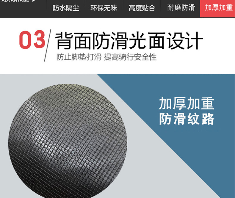 Suitable for Yadi Guanneng S White Shark 70 Foot Pads Special Rubber Waterproof Anti-Slip Wear-Resistant Foot Pedal Pad Accessories