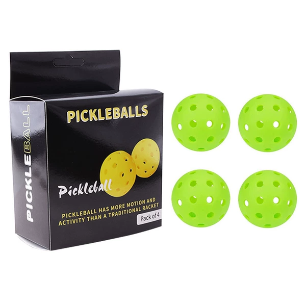 Pickleball 40-hole outdoor ball [4 color boxes] color remarks