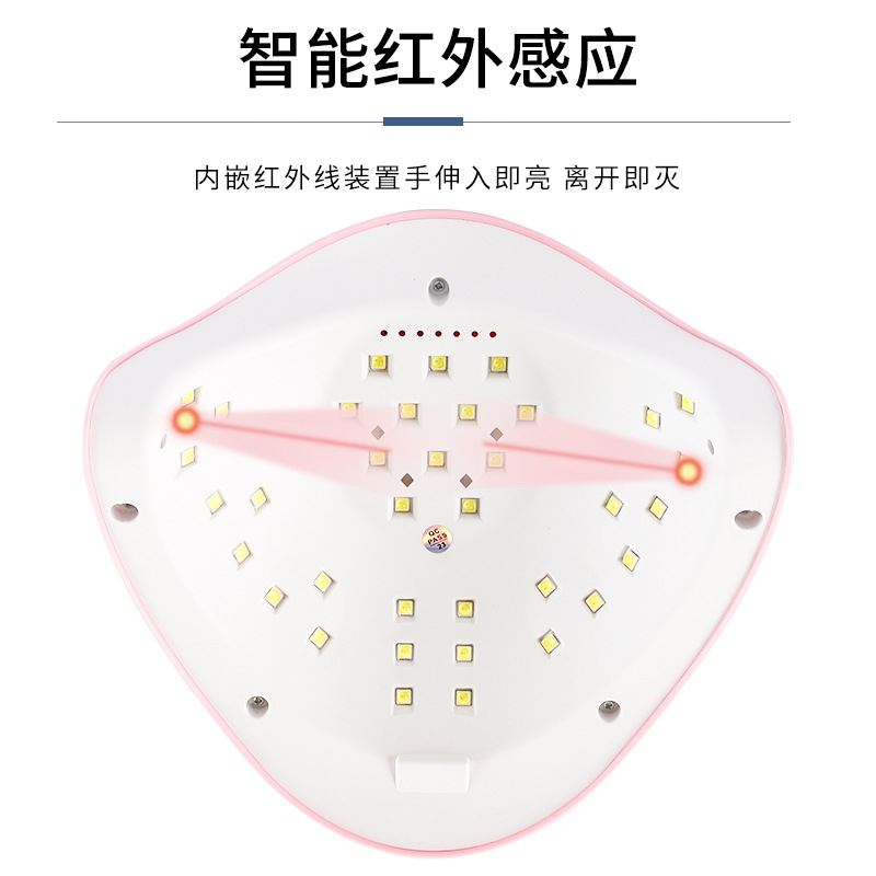 Transfronterizo sunx5plus lámpara de uñas 120W alta potencia uñas horneado lámpara de uñas tienda de uñas uv luz de terapia de uñas al por mayor