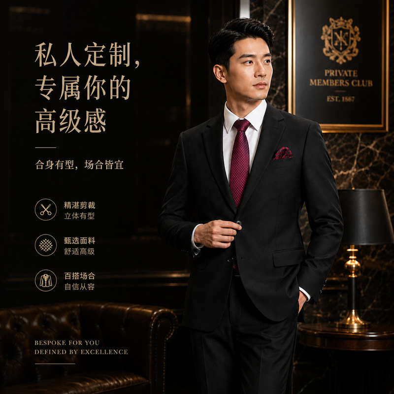 High-End Custom-Made Men's Suits, Business Slim-Fit Formal Wear, Wedding Attire, Private Tailoring and Bespoke Design High-End Custom-Made Men's Suits, Business Slim-Fit Formal Wear, Wedding Attire, Private Tailoring and Bespoke Design
