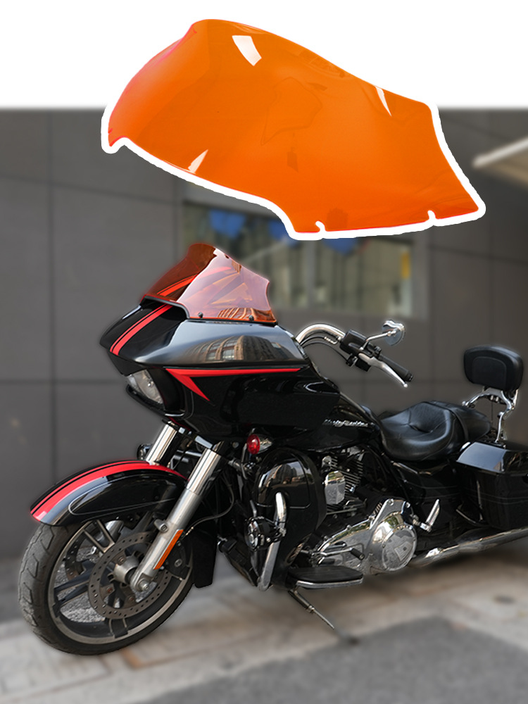 Motorcycle Windshield Suitable for Harley Motorcycles 15-23 Road Glide 9inch Thick Windshield Available in Multiple Colors