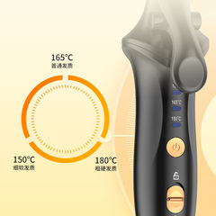 Cross-border new smart wireless hair curler that does not damage hair, multi-function, straight and curly two-in-one portable automatic curling iron