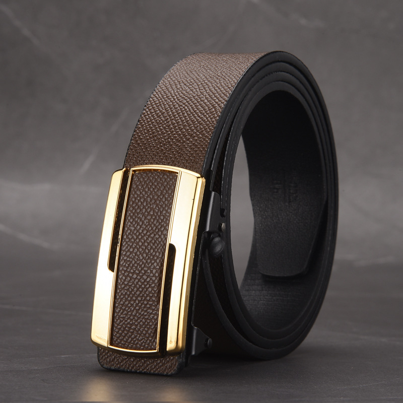 Fábrica de pelo directo gran cantidad en stock cinturón de los hombres desgaste de cinturón de hebilla automática de todos los partidos de negocios cinturón moda