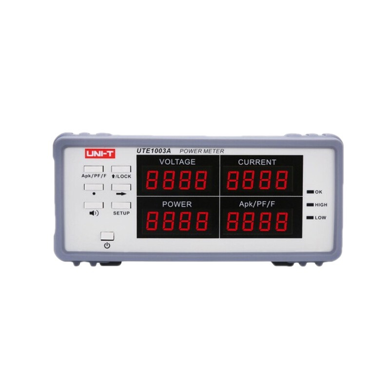 优利德 UNI-T 智能电参数测试仪电量测量仪数字功率计 UTE1003A