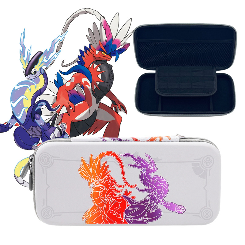 Nintendo interruptor OLED bolsa de almacenamiento caja de almacenamiento limitada EVA bolsa de cáscara dura juego host bolsa de protección