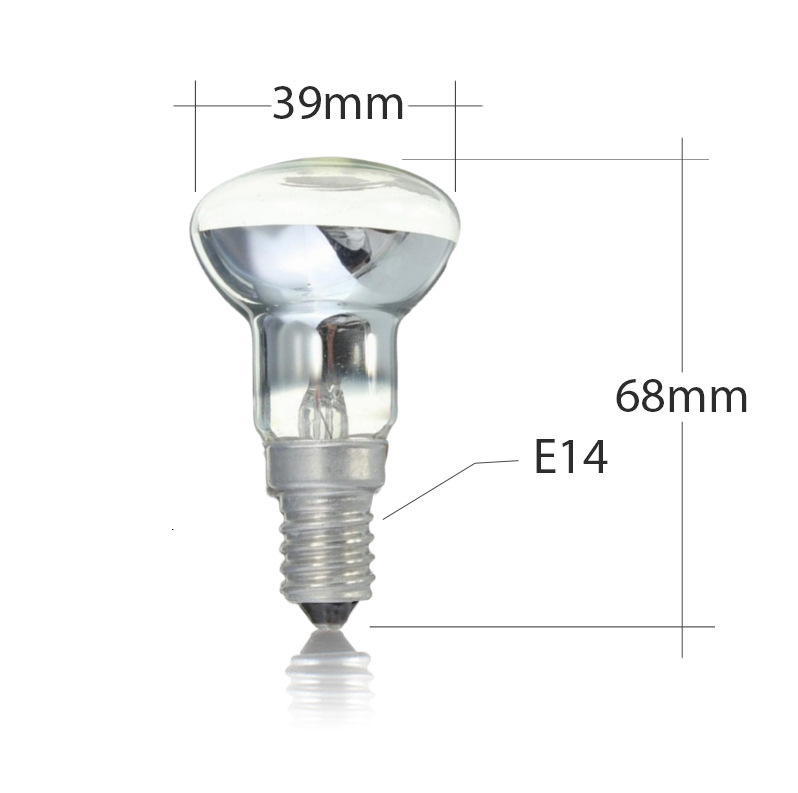 ✅熔岩熔蜡灯加热灯泡美规r39E14E17反射聚光加热灯泡 跨境套
